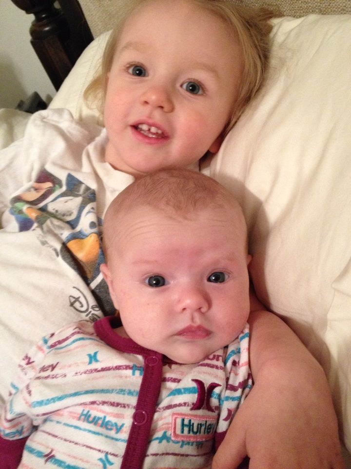 Lily and Emma - May 8, 2014